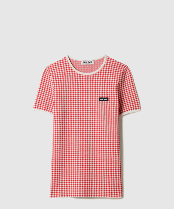 [MIUMIU-미우미우]비스코스 스웨터 MMLB29