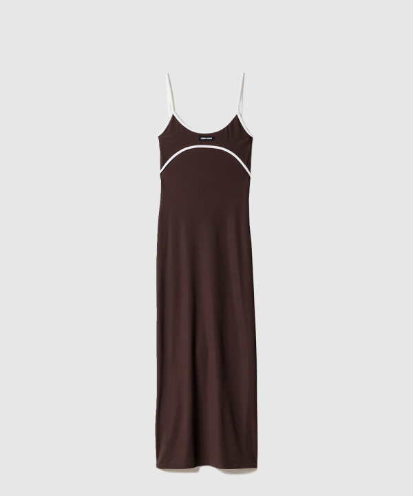 [MIUMIU-미우미우]스트레치 저지 미디 드레스 MF5683