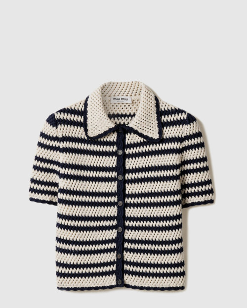 [MIUMIU-미우미우]코튼 가디건 MMF941