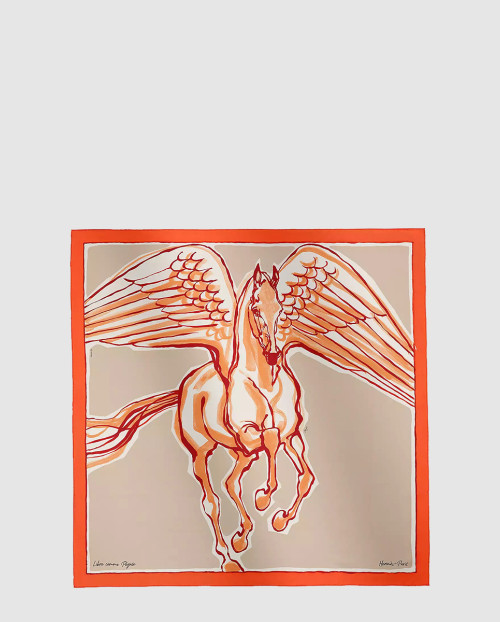 [HERMES-에르메스]Libre Comme Pegase 스카프 90