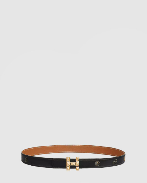 [HERMES-에르메스]미니 콘스탄스 벨트 버클 르 메르 리버시블 가죽 스트랩