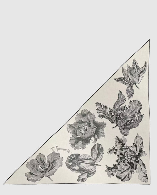 [HERMES-에르메스]Tulipomanie 자이언트 트라이앵글