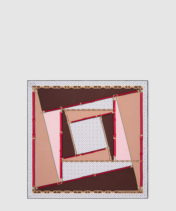 [LOUIS VUITTON-루이비통]마이 LV 체인 스퀘어 90 M79154