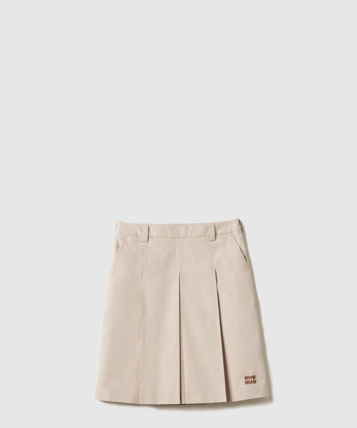 레플리카|이미테이션 miumiu-미우미우파나마-코튼-스커트-mg2232