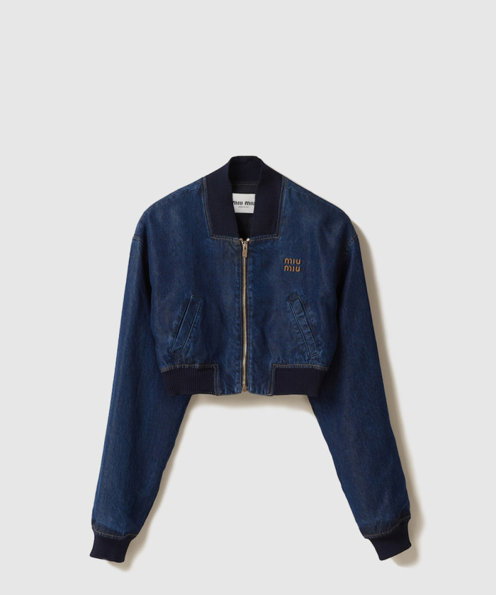 레플리카|이미테이션 miumiu-미우미우데님-블루종-재킷-gwb181