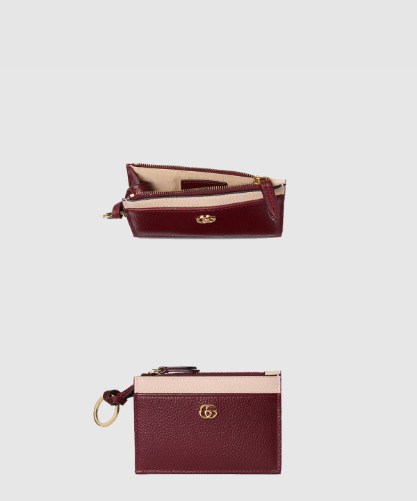 [GUCCI-구찌]GG 마몽 지퍼 키 파우치 837966