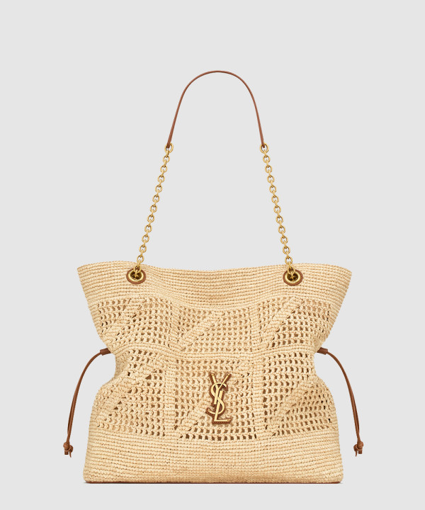 [SAINT LAURENT-생로랑]라피아 소재 JAMIE 쇼퍼 838876