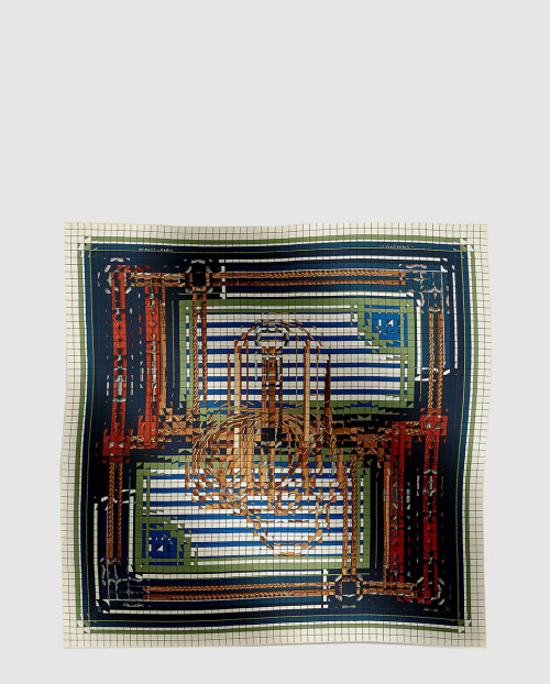 [HERMES-에르메스]Coaching Deja-Vu 숄 140