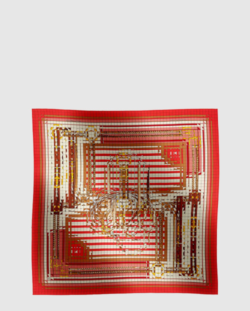 [HERMES-에르메스]Coaching Deja-Vu 숄 140