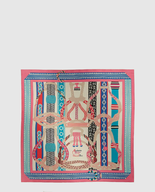 [HERMES-에르메스]Fantaisie d'Etriers 숄 140