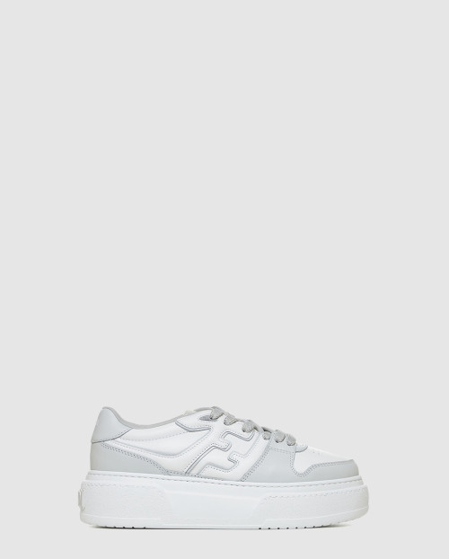 [FENDI-펜디] 가죽 플랫폼 로우탑 8E8571