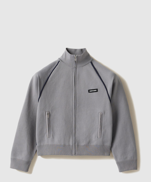 [MIUMIU-미우미우]기능성 원사 지퍼 가디건 MMF958