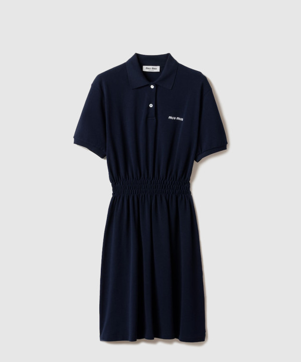 [MIUMIU-미우미우]코튼 피케 드레스 MF5985