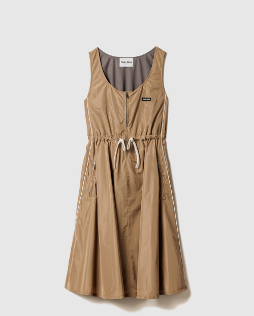 [MIUMIU-미우미우]테크니컬 실크 드레스 MF5873