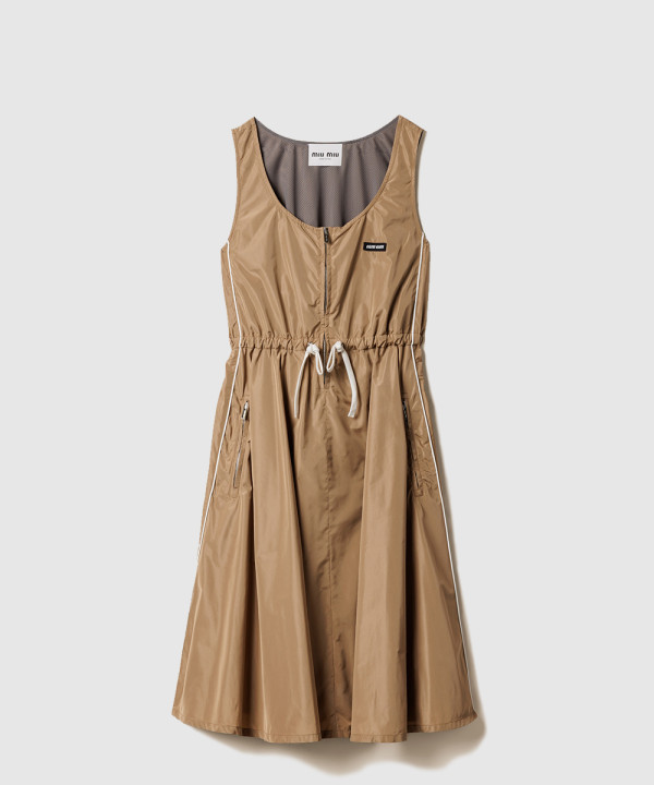 [MIUMIU-미우미우]테크니컬 실크 드레스 MF5873
