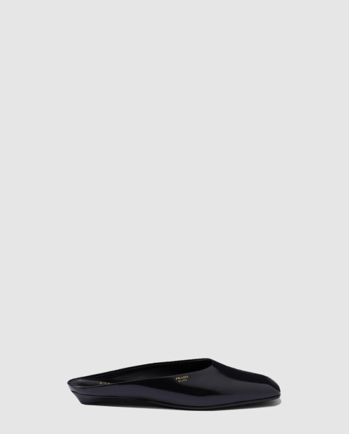 [PRADA-프라다]브러시드 가죽 뮬 1S825N