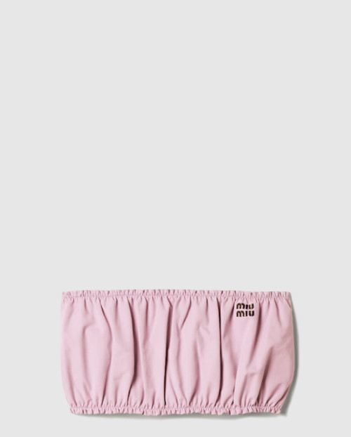 [MIUMIU-미우미우]포플린 탑 TP9163