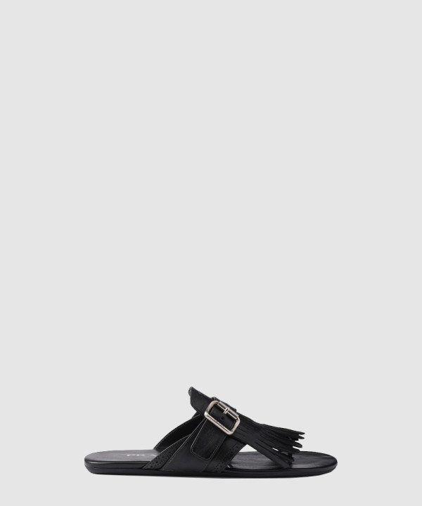 [PRADA-프라다]셔플 가죽 끈 샌들 1Y961N