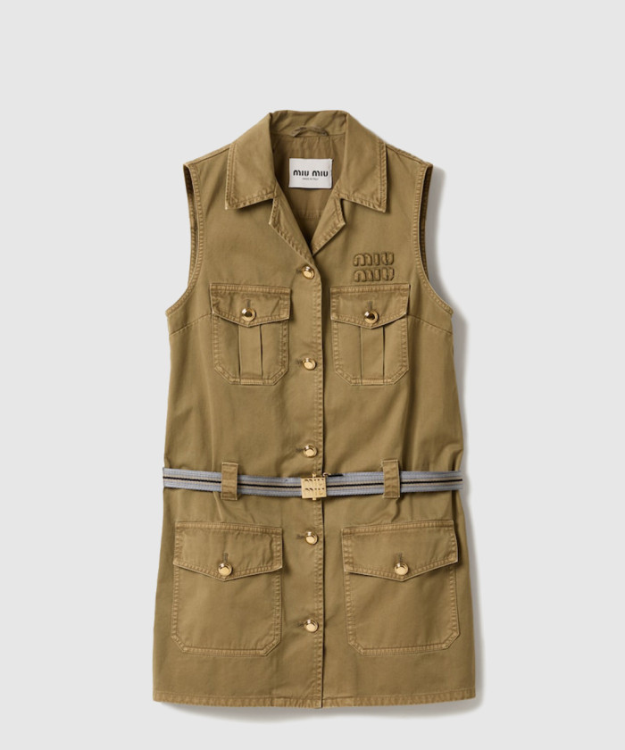 레플리카|이미테이션 miumiu-미우미우후염-코튼-새틴-드레스-mf5714