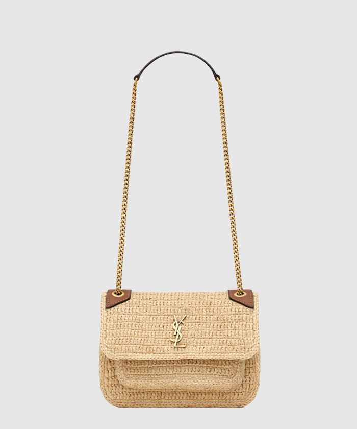 레플리카|이미테이션 saint-laurent-생로랑라피아-소재-niki-미니-838536