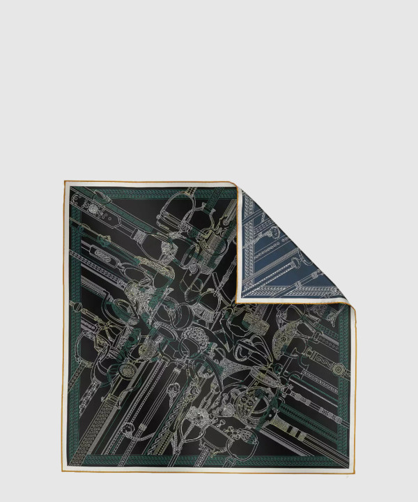 [HERMES-에르메스]더블 페이스 스카프 90