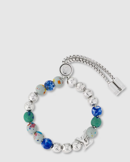 [LOUIS VUITTON-루이비통]리사이클드 모노그램 비즈 (Monogram Beads) 팔찌 M1666A
