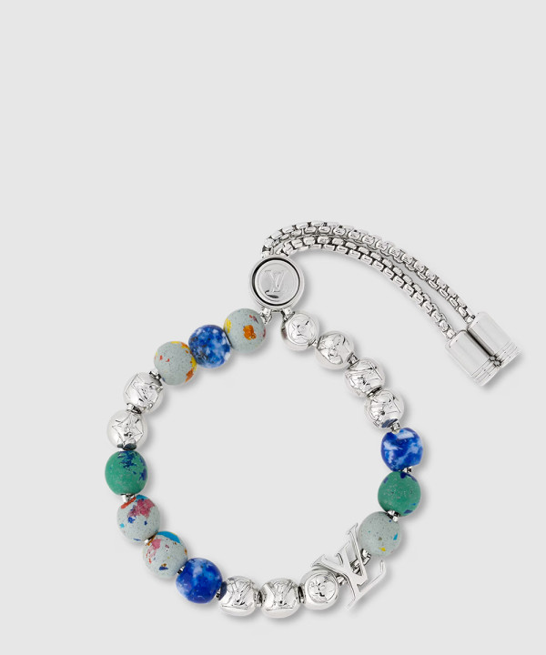 [LOUIS VUITTON-루이비통]리사이클드 모노그램 비즈 (Monogram Beads) 팔찌 M1666A