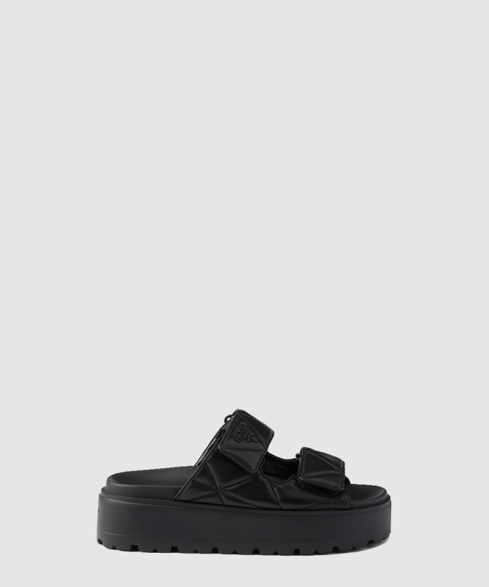 레플리카|이미테이션 prada-프라다패딩-나파-가죽-슬라이드-1xz775