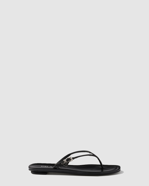 [PRADA-프라다]가죽 끈 샌들 1Y503N