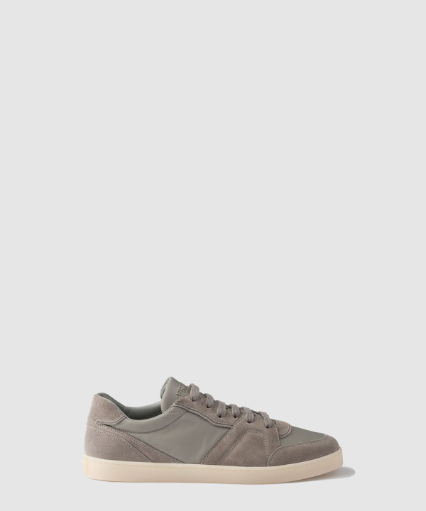 [PRADA-프라다]스웨이드 x Re-Nylon 운동화 2EE442