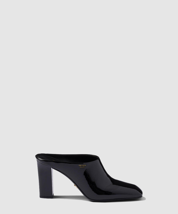 [PRADA-프라다]페이턴트 가죽 뮬 1I839N