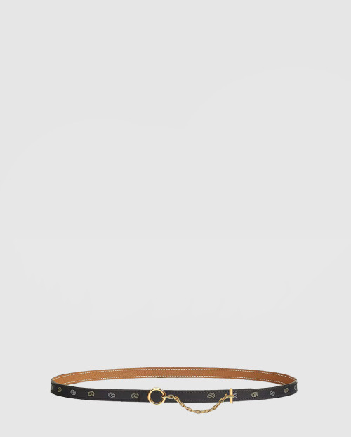 [HERMES-에르메스]캐러셀 버클 & 서머 양면 가죽 벨트