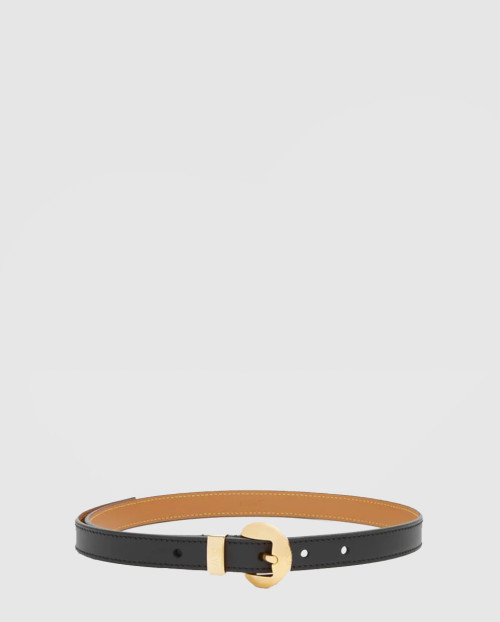 [LOEWE-로에베]부드러운 송아지 가죽의 자갈 벨트