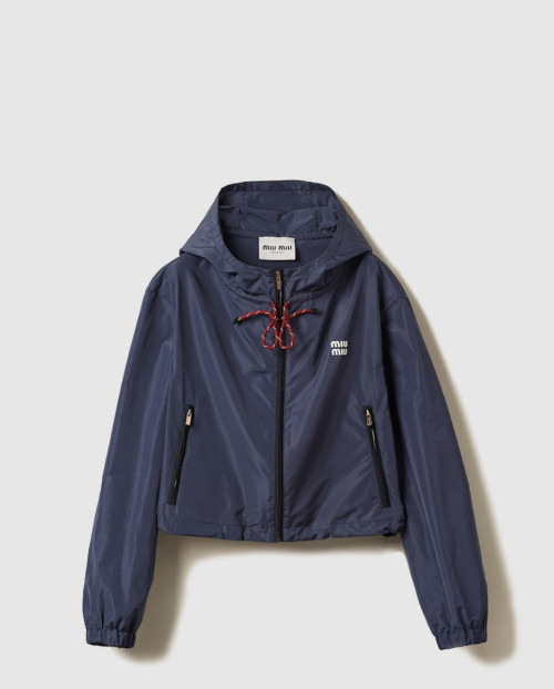 [MIUMIU-미우미우]기능성 소재 블루종 재킷 ML1054