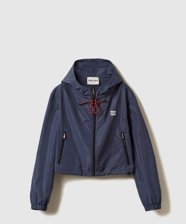 [MIUMIU-미우미우]기능성 소재 블루종 재킷 ML1054