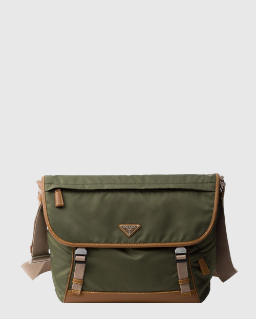 [PRADA-프라다]리나일론 및 사피아노 가죽 숄더백 2VD052