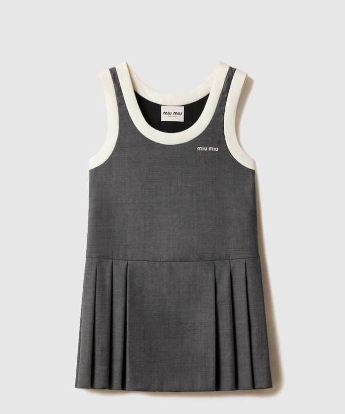 레플리카|이미테이션 miumiu-미우미우플리츠-그리자이유-미니드레스-mf5647