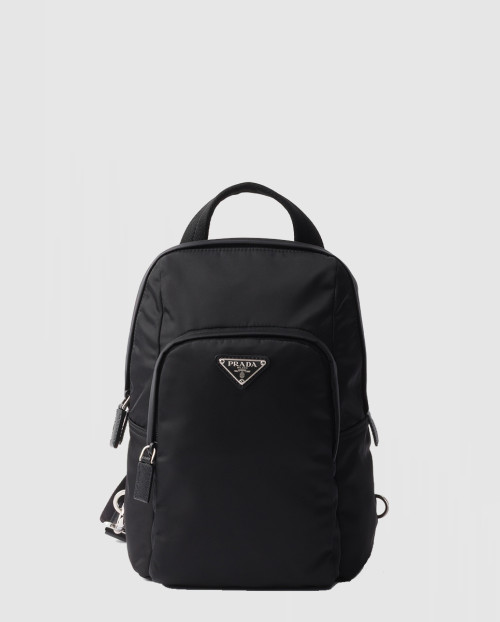 [PRADA-프라다]리나일론 및 사피아노 가죽 백팩 2VZ116