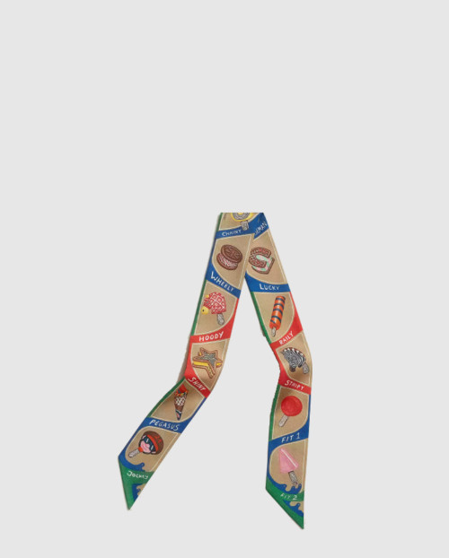 [HERMES-에르메스]Funny Ice Cream Twilly  트윌리