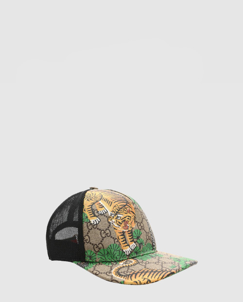 [GUCCI-구찌]GG 타이거 프린트 메쉬 베이스볼 캡 426887