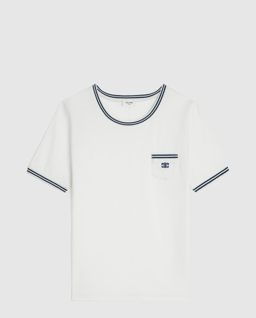 [CELINE-셀린느]70’s 트리옹프 티셔츠 코튼 저지 RX0976