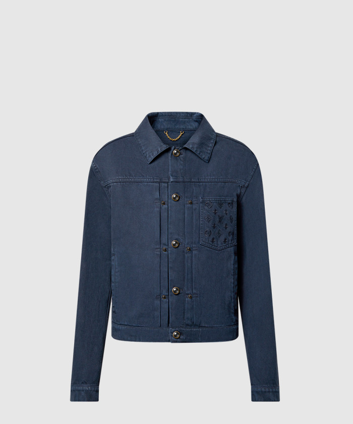 레플리카|이미테이션 louis-vuitton-루이비통가먼트-다이드-데님-타입-ii-트러커-재킷