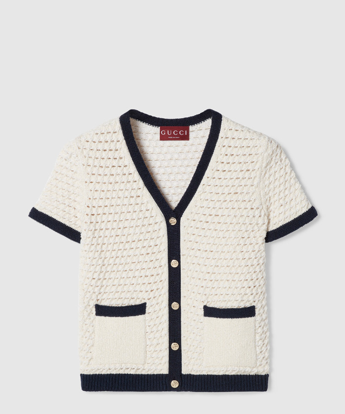 레플리카|이미테이션 gucci-구찌파인-코튼-크로셰-카디건-824722