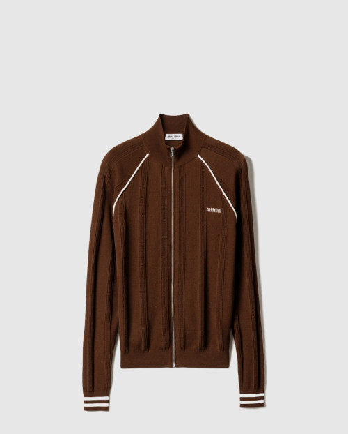 [MIUMIU-미우미우]코튼 가디건 MMF974