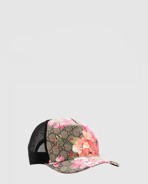 [GUCCI-구찌]GG 슈프림 모노그램 블룸 야구 모자 426887