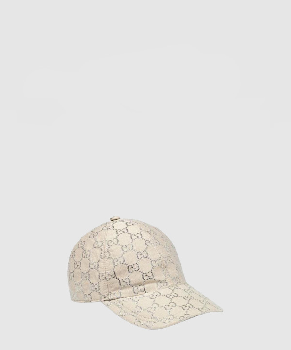 [GUCCI-구찌]GG 라메 야구 모자 631953
