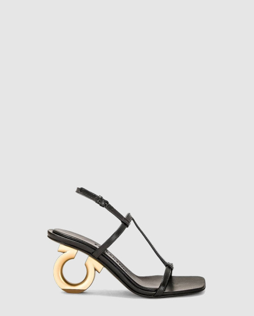 [FERRAGAMO-페레가모]T-스트랩 간치니 샌들 01F616