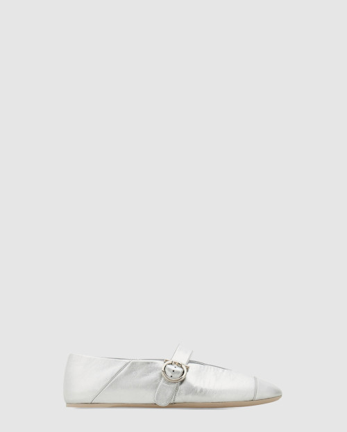 [FERRAGAMO-페레가모]간치니 발레 플랫 01J947