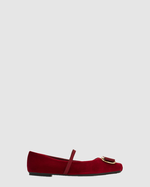 [FERRAGAMO-페레가모]뉴 바라 플레이트 발레 플랫 01J247