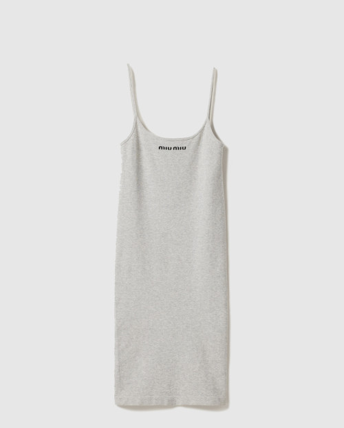 [MIUMIU-미우미우]심리스 멜란지 드레스 MJA901